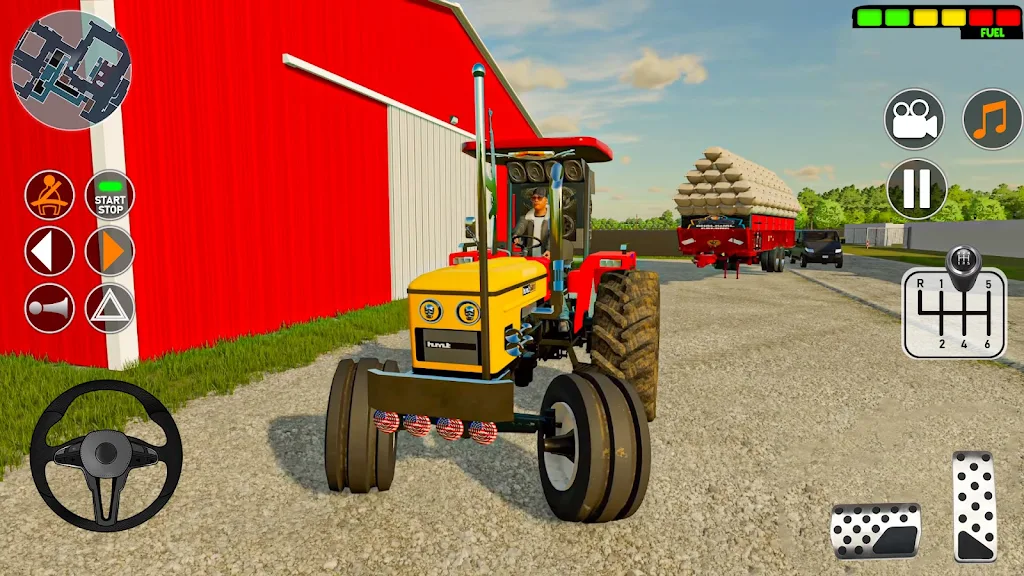 Cargo Tractor Farming Game 3D Screenshot 1