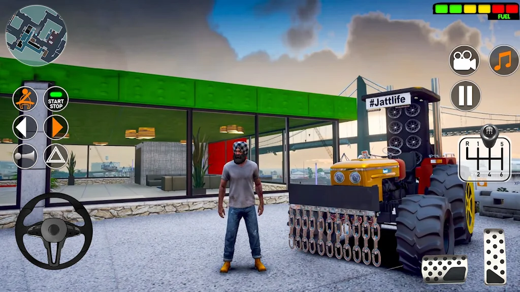 Cargo Tractor Farming Game 3D Screenshot 4