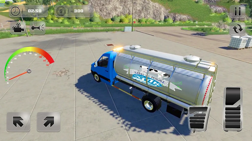 Milk Van Cow Milk Delivery Sim Screenshot 3