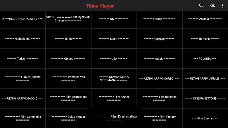 IPTV - Tidox Player Screenshot 14