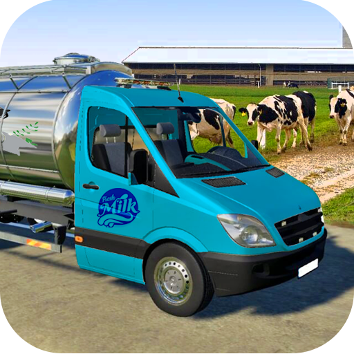 Milk Van Cow Milk Delivery Sim Screenshot 1
