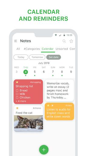 Notes - notepad and lists Screenshot 2