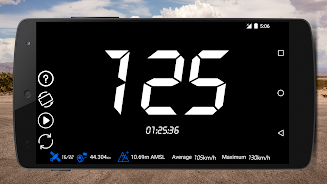 GPS Speedometer: GNSS Odometer Screenshot 2