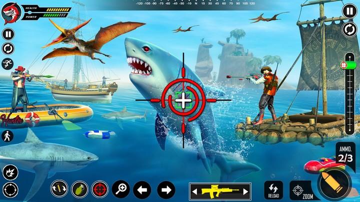 Shark Attack FPS Sniper Game Screenshot 2