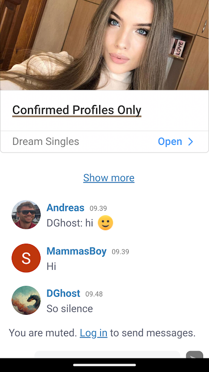 StrangerMeetup Chat Screenshot 1
