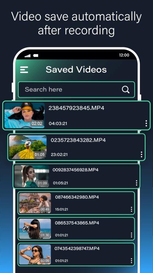 Background Video Recorder Cam Screenshot 3
