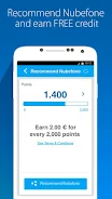 Nubefone: Low-cost calls Screenshot 4