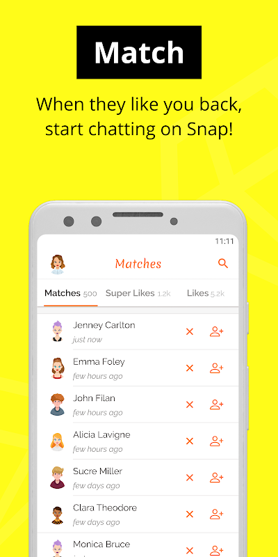 SwipeParty - find & make new snapchat friends Screenshot 3