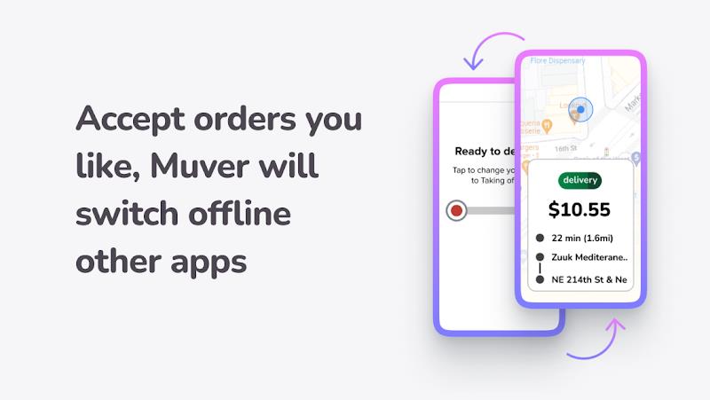 Muver: Gig Driver workspace Screenshot 3