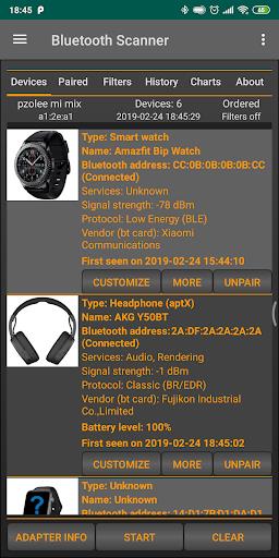 Bluetooth Finder, Scanner Pair Screenshot 3