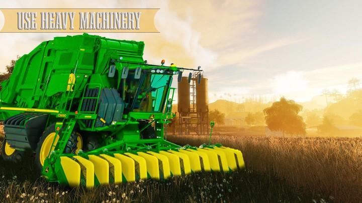 Farmer Farming Simulator Game Screenshot 1