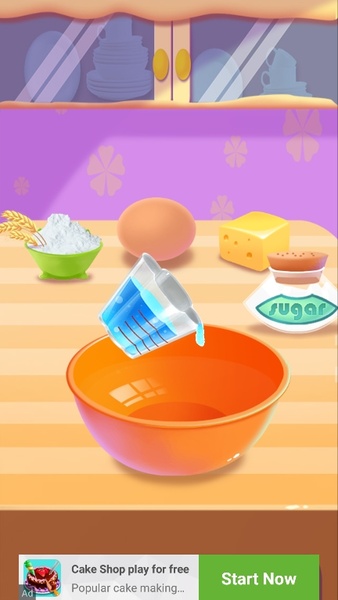 Make Donut - Kids Cooking Game Screenshot 3