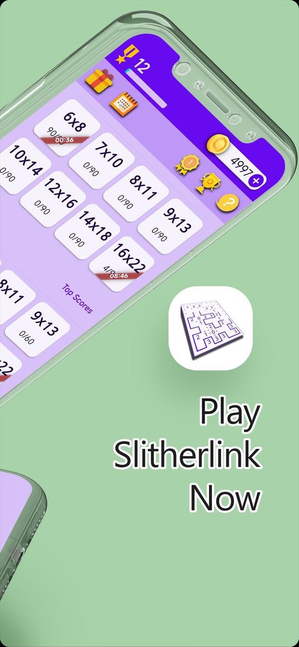 SlitherLink-Number Loop puzzle Screenshot 5