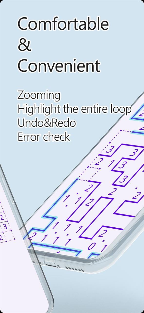 SlitherLink-Number Loop puzzle Screenshot 2