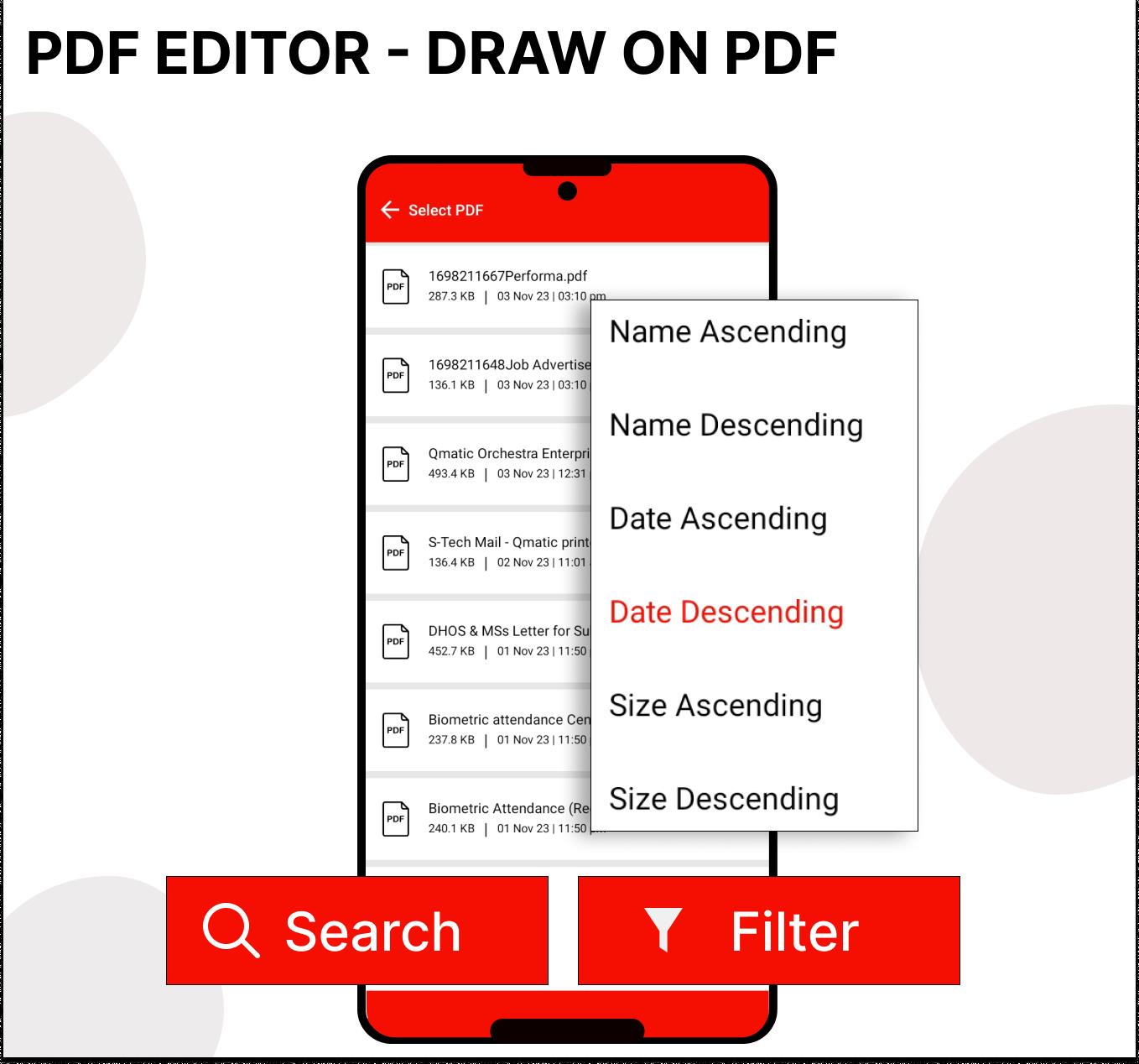 Pdf Editor - Draw on Pdf Screenshot 2