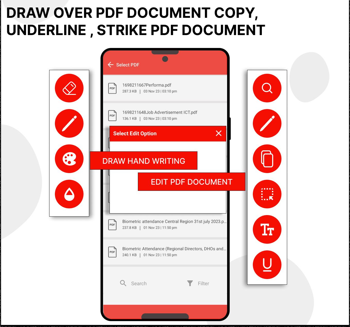 Pdf Editor - Draw on Pdf Screenshot 8