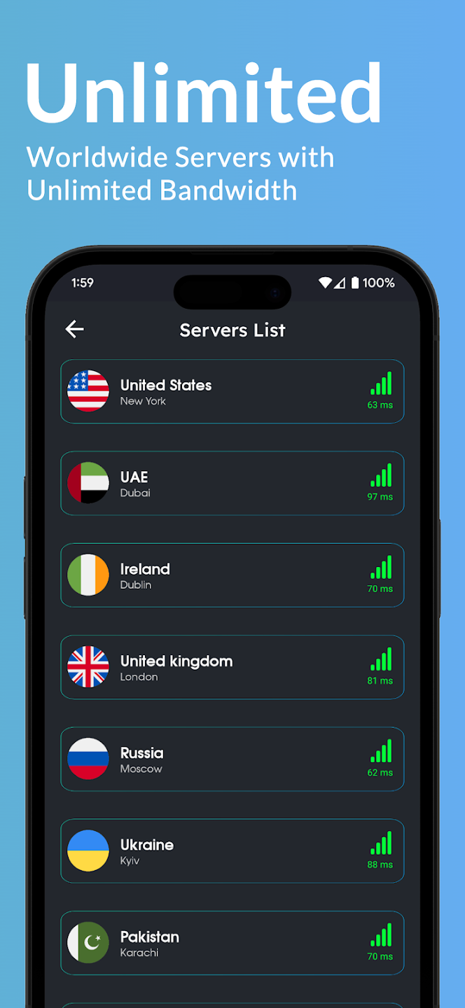 UAE VPN Plus — The VPN Master! Screenshot 3