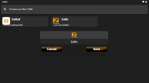Button for the Zello Screenshot 2