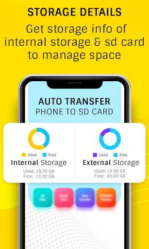 Auto Transfer:Phone To Sd Card Screenshot 1