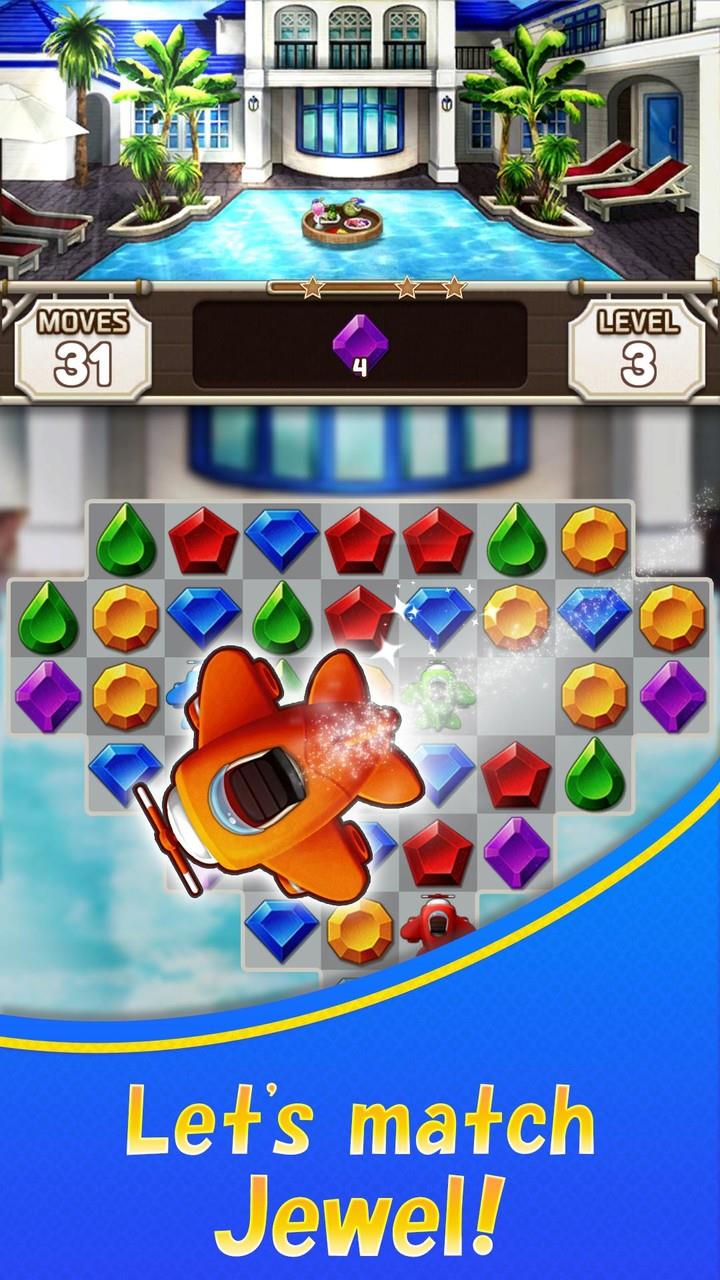 Jewel Resort: Match 3 Puzzle Screenshot 3