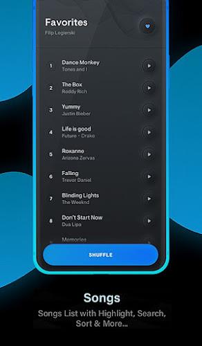 Music Player Galaxy S23 Ultra Screenshot 3