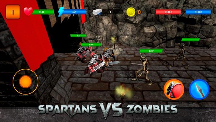 Spartans vs Zombies: Defense Screenshot 4