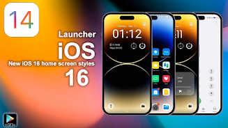 iPhone 14 Launcher iOS 16 2023 Screenshot 2