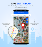 Live Earth Map GPS Navigation Screenshot 1