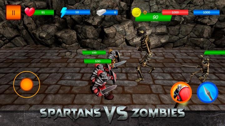 Spartans vs Zombies: Defense Screenshot 5