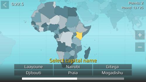 World Map Quiz Screenshot 3