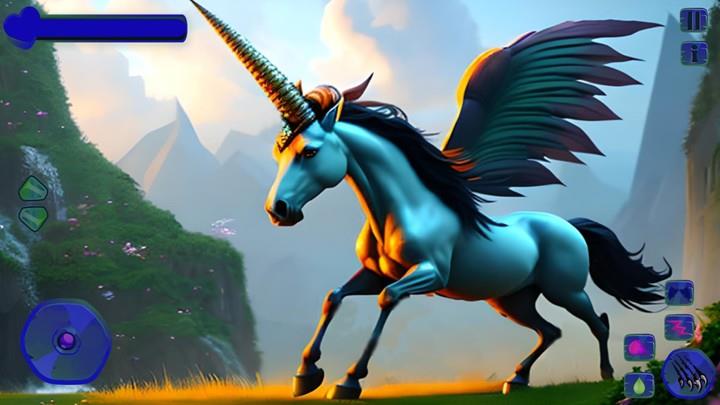 Magic Flying Unicorn Pony Game Screenshot 2