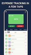 Budget: expense tracker, money Screenshot 1