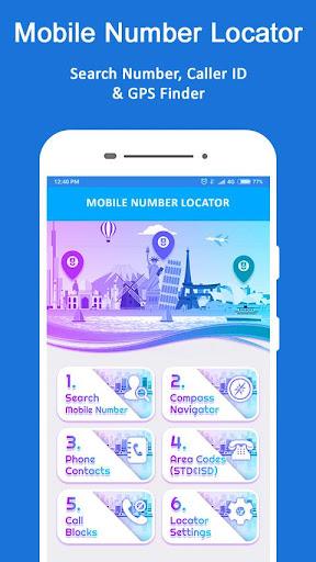 Mobile Number Location - Phone Call Locator Screenshot 1