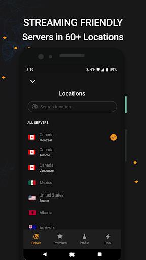 VPNhub: Unlimited & Secure Screenshot 1