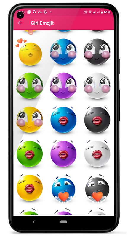 Kiss Me Love Stickers: Kiss Me Wallpaper Screenshot 2