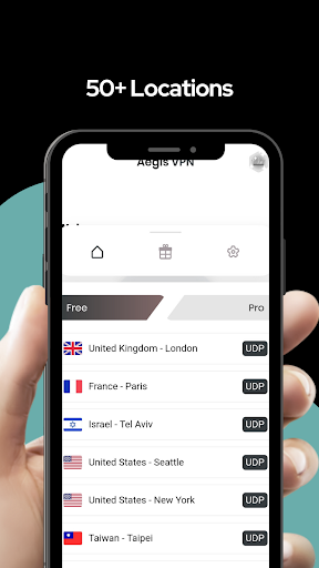 Aegis VPN - Fast Secure Proxy Screenshot 4