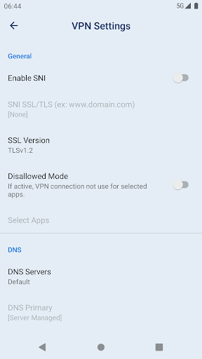 NDEV TLS VPN Screenshot 4