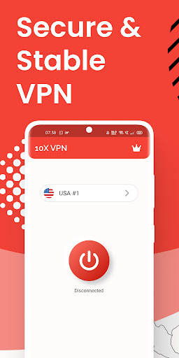 10X VPN : Fast & Stable VPN Screenshot 1