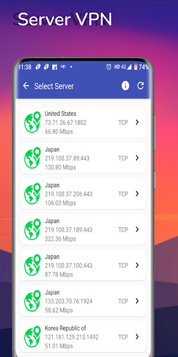 X Browser VPN - Proxy Site VPN Screenshot 3