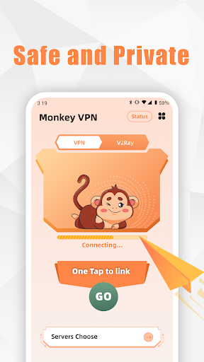 Monkey VPN - Fast Proxy Screenshot 2