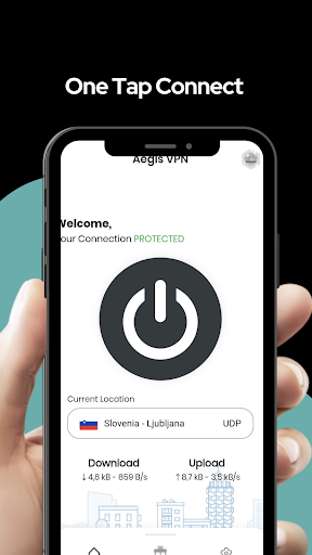 Aegis VPN - Fast Secure Proxy Screenshot 1