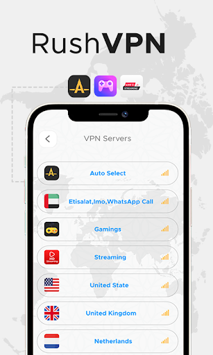 Rush VPN-Fast VPN Secure Proxy Screenshot 2