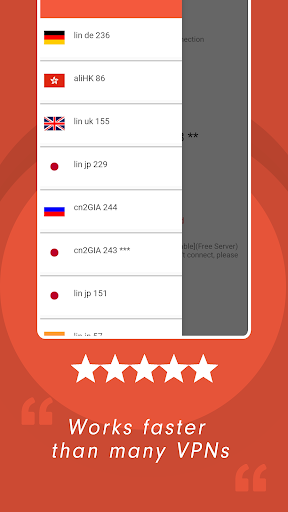 Redspeed VPN Easy Low Ping VPN Screenshot 2