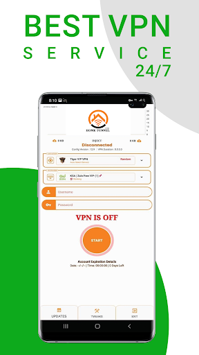 Home Tunnel vpn Screenshot 1