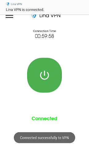 Lina VPN فیلترشکن قوی و پرسرعت Screenshot 1