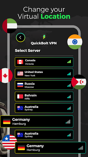 Quick Bolt VPN - VPN Proxy Screenshot 4