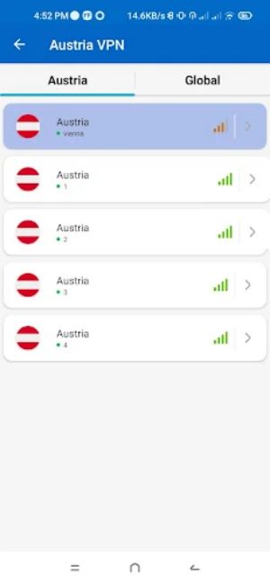 Austria VPN - Fast & Secure Screenshot 2