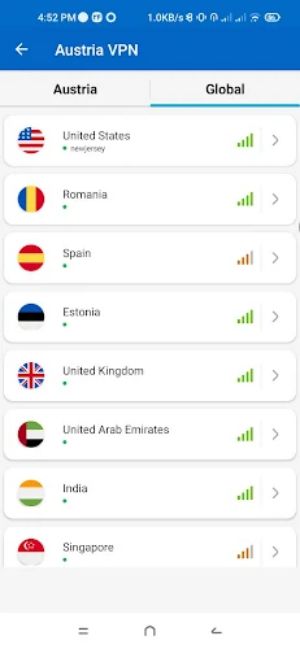Austria VPN - Fast & Secure Screenshot 3