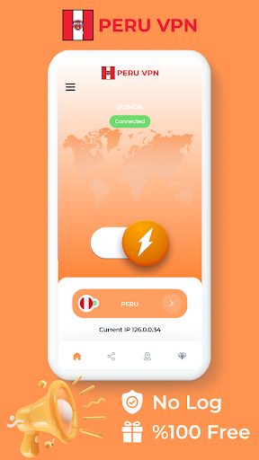 Peru VPN - Private Proxy Screenshot 1