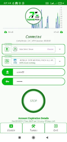 TANVIR PLUS VIP VPN Screenshot 3